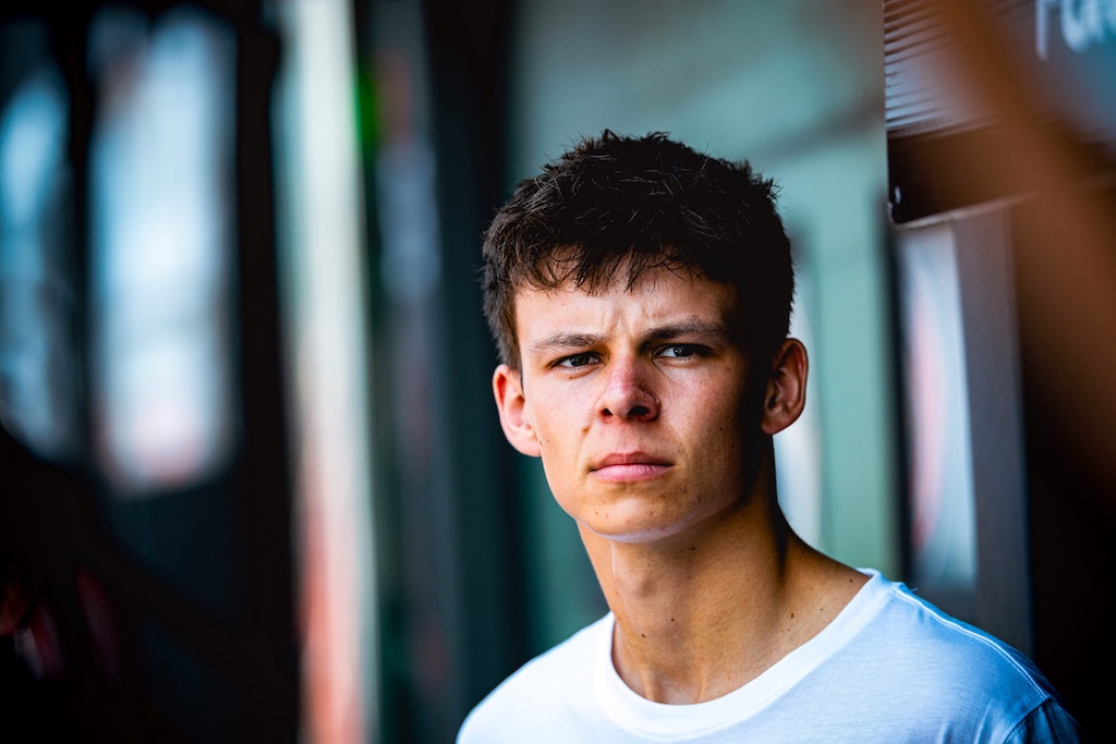 Bastian Buus sikrede podie – men mistede mesterskabsføringen på Misano.
(Foto: Lionspeed GP)